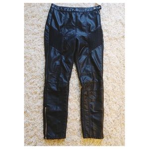 Free People Faux Leather Pants